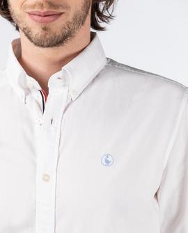 CAMISA SLIM FIT PINPOINT CLASSIC BLANCA