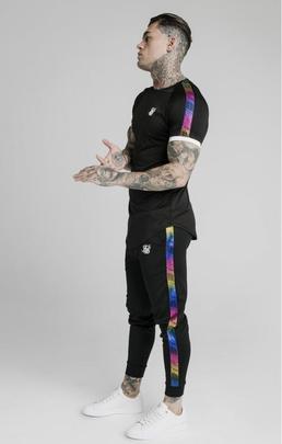 S/S FADE RUNNER TECH TEE BLACK