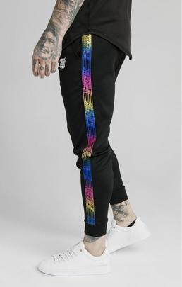 FITTED FADE RUNNER PANTS BLACK