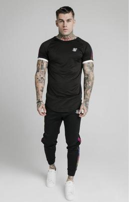 FITTED FADE RUNNER PANTS BLACK