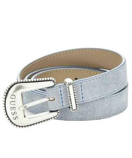 DENIM LEATHER BELT DENIM