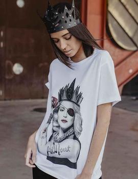 CAMISETA UNISEX MADONNA REBELHEART BLANCA