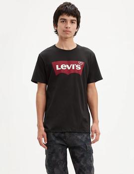 CAMISETA LEVI’S® GRAPHIC SETIN NECK HOUSEMARK NEGRA