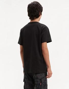 CAMISETA LEVI’S® GRAPHIC SETIN NECK HOUSEMARK NEGRA