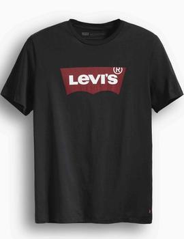 CAMISETA LEVI’S® GRAPHIC SETIN NECK HOUSEMARK NEGRA