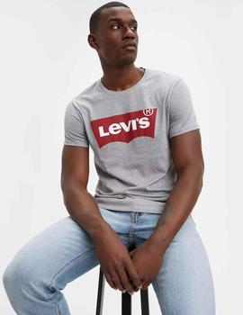 CAMISETA LEVI’S® GRAPHIC SETIN NECK HOUSEMARK GRIS