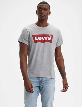 CAMISETA LEVI’S® GRAPHIC SETIN NECK HOUSEMARK GRIS