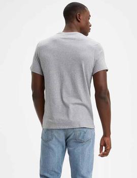 CAMISETA LEVI’S® GRAPHIC SETIN NECK HOUSEMARK GRIS