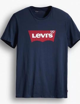 CAMISETA LEVI’S® GRAPHIC SETIN NECK HOUSEMARK AZUL MARINO