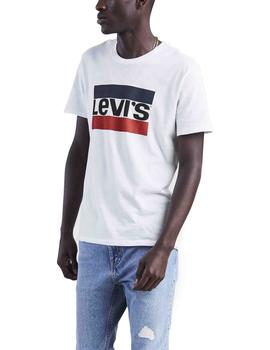 CAMISETA LEVI’S® SPORTSWEAR LOGO BLANCA