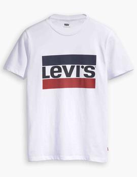 CAMISETA LEVI’S® SPORTSWEAR LOGO BLANCA