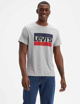 CAMISETA LEVI’S® SPORTSWEAR LOGO GRIS