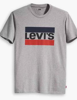 CAMISETA LEVI’S® SPORTSWEAR LOGO GRIS