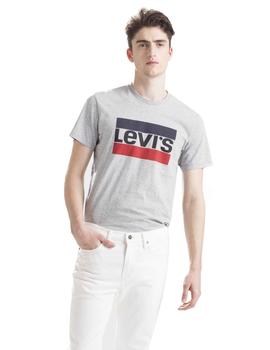 CAMISETA LEVI’S® SPORTSWEAR LOGO GRIS