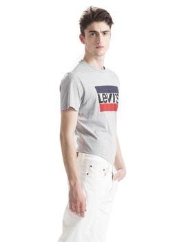 CAMISETA LEVI’S® SPORTSWEAR LOGO GRIS