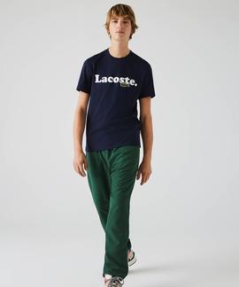 CAMISETA LACOSTE CON LOGO DE COCODRILO