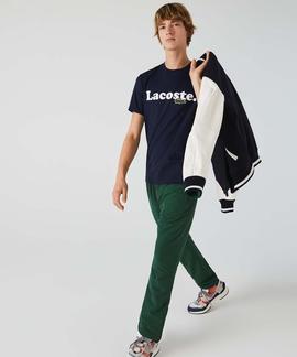 CAMISETA LACOSTE CON LOGO DE COCODRILO