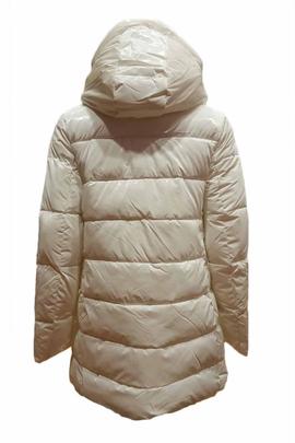 CHAQUETA DE PLUMAS ALBERT CON CAPUCHA BLANCA