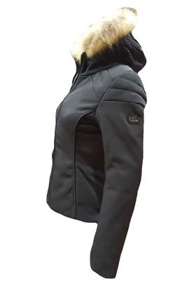 CHAQUETA DE MUJER ACOLCHADA SOFTSHELL AZUL MARINO