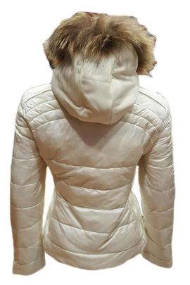 CHAQUETA DE MUJER ACOLCHADA BLANCA