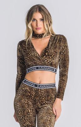 CAMISETA MANGA LARGA DE LEOPARDO