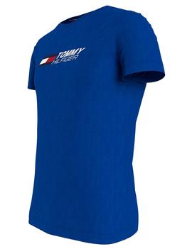 ESSENTIALS TRAINING TEE BIO BLUE