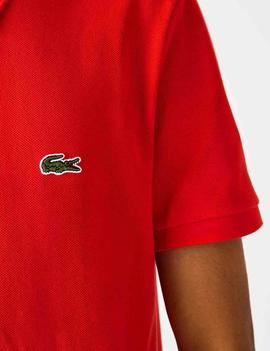 POLO LACOSTE SLIM FIT F8M ROJO