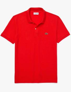 POLO LACOSTE SLIM FIT F8M ROJO