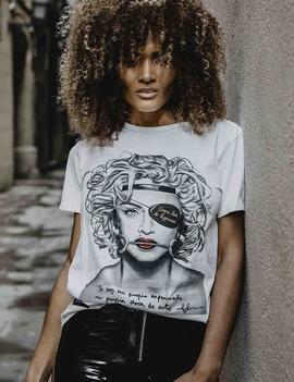 CAMISETA UNISEX MADONNA BLANCA