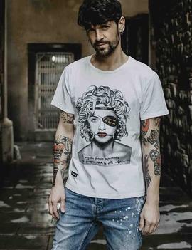 CAMISETA UNISEX MADONNA BLANCA