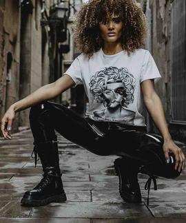 CAMISETA UNISEX MADONNA BLANCA