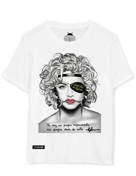 CAMISETA UNISEX MADONNA BLANCA
