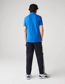 POLO LACOSTE SLIM FIT QPT AZUL