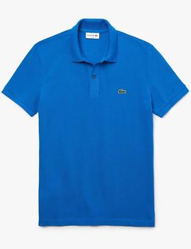 POLO LACOSTE SLIM FIT QPT AZUL