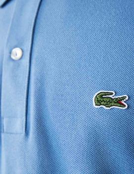 POLO LACOSTE SLIM FIT 776 AZUL