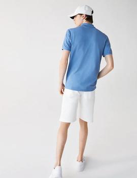 POLO LACOSTE SLIM FIT 776 AZUL