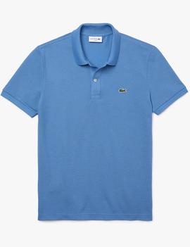 POLO LACOSTE SLIM FIT 776 AZUL