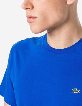 CAMISETA BÁSICA LACOSTE AZUL ROYAL