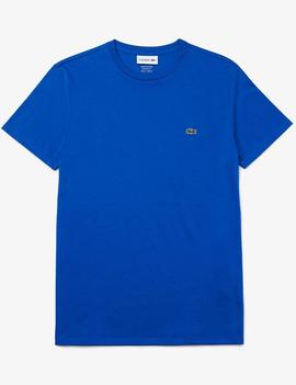 CAMISETA BÁSICA LACOSTE AZUL ROYAL