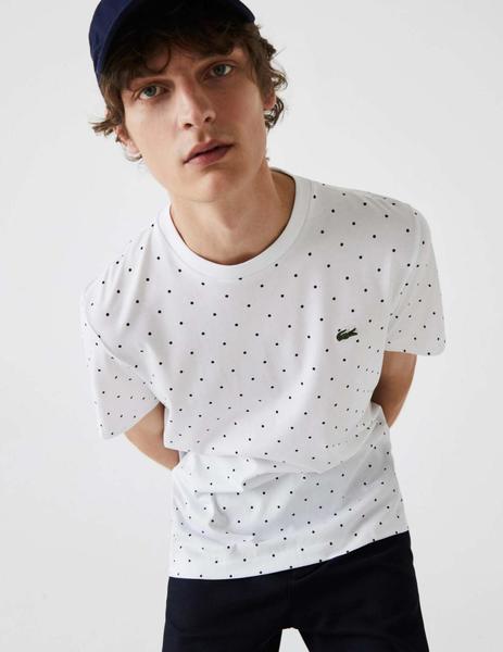 Camiseta Lacoste Blanca Hombre