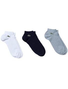 PACK DE 3 PARES DE CALCETINES TOBILLEROS MULTICOLOR