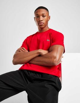 CAMISETA BÁSICA LACOSTE ROJA