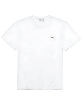 CAMISETA BÁSICA LACOSTE BLANCA