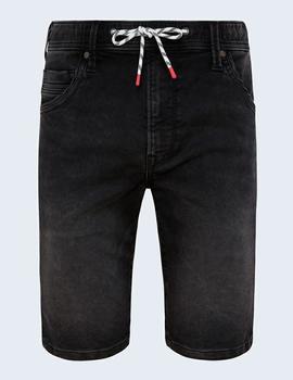 BERMUDA JAGGER SHORT SLIM FIT GYMDIGO NEGRO DEGRADÉ