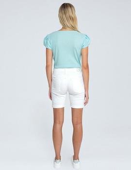 BERMUDA VAQUERA POPPY REGULAR FIT TA8 BLANCA