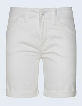 BERMUDA VAQUERA POPPY REGULAR FIT TA8 BLANCA