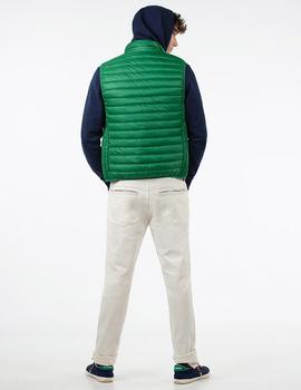 CHALECO PLUMAS VERDE
