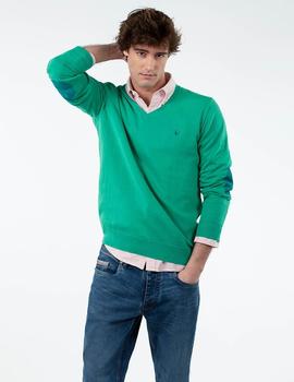 JERSEY CUELLO DE PICO VERDE