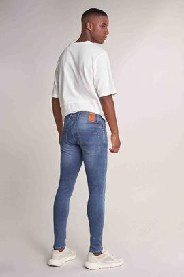 CLASH SKINNY FIT JOGGER DENIM AZUL CON GRAFENO