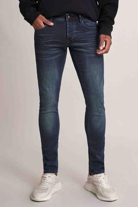 CLASH SKINNY FIT JOGGER DENIM AZUL CON GRAFENO